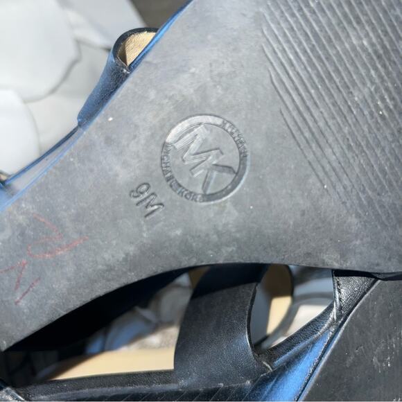 Michael Kors Wedge Heel Sandals Shoes Women’s 9 - Picture 4 of 10